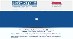 Desktop Screenshot of flexsystems.com