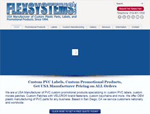 Tablet Screenshot of flexsystems.com